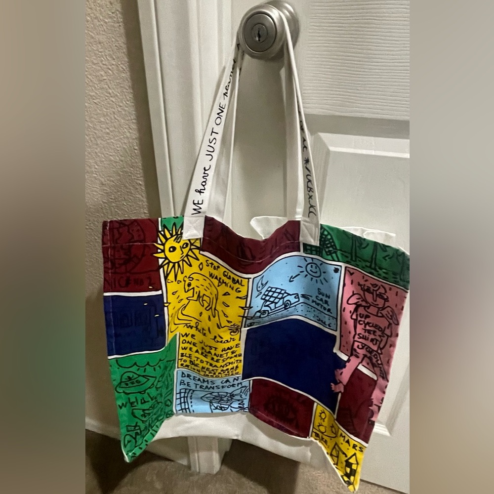 Colorful Graphic Tote Bag